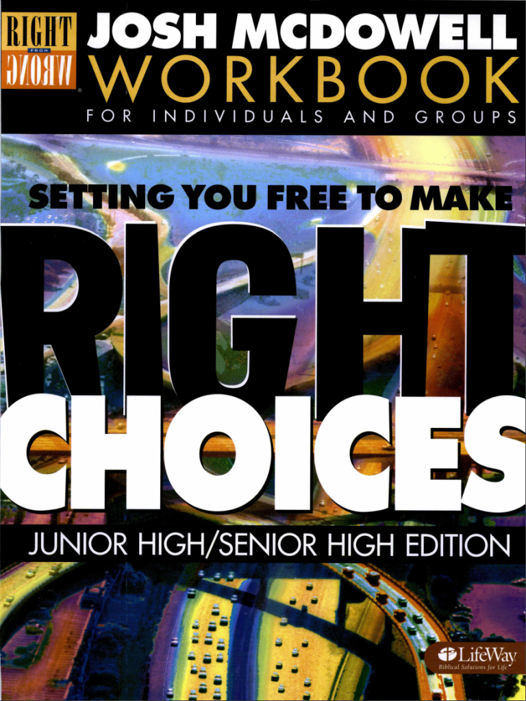 Setting+You+Free+to+Make+Right+Choices+-+Junior-Senior+High+Workbook